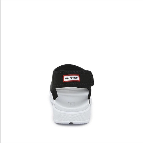 NWT Hunter Original Sandal size Black 10 - Picture 7 of 14